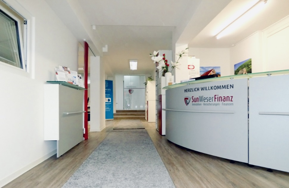 Büroräume von SunWeserFinanz